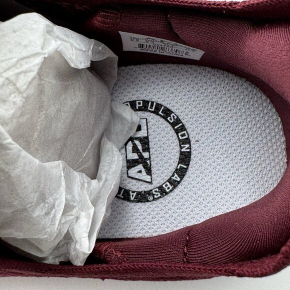 APL TechLoom Breeze Men’s Shoes 9.5 Burgundy Cedar Creme Knit Lightweight New 👟 - Picture 6 of 9